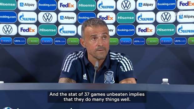 Luis Enrique praises Italy’s style